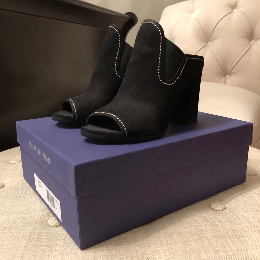 Stuart Weitzman Slideup Mules